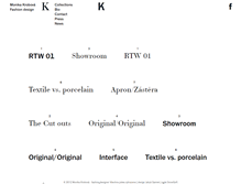 Tablet Screenshot of monikakrobova.com